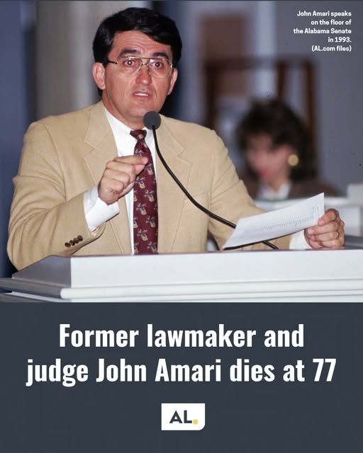 John Amari Obituary: Alabama Mourns Former State Senator, Judge, and Respected Public Servant