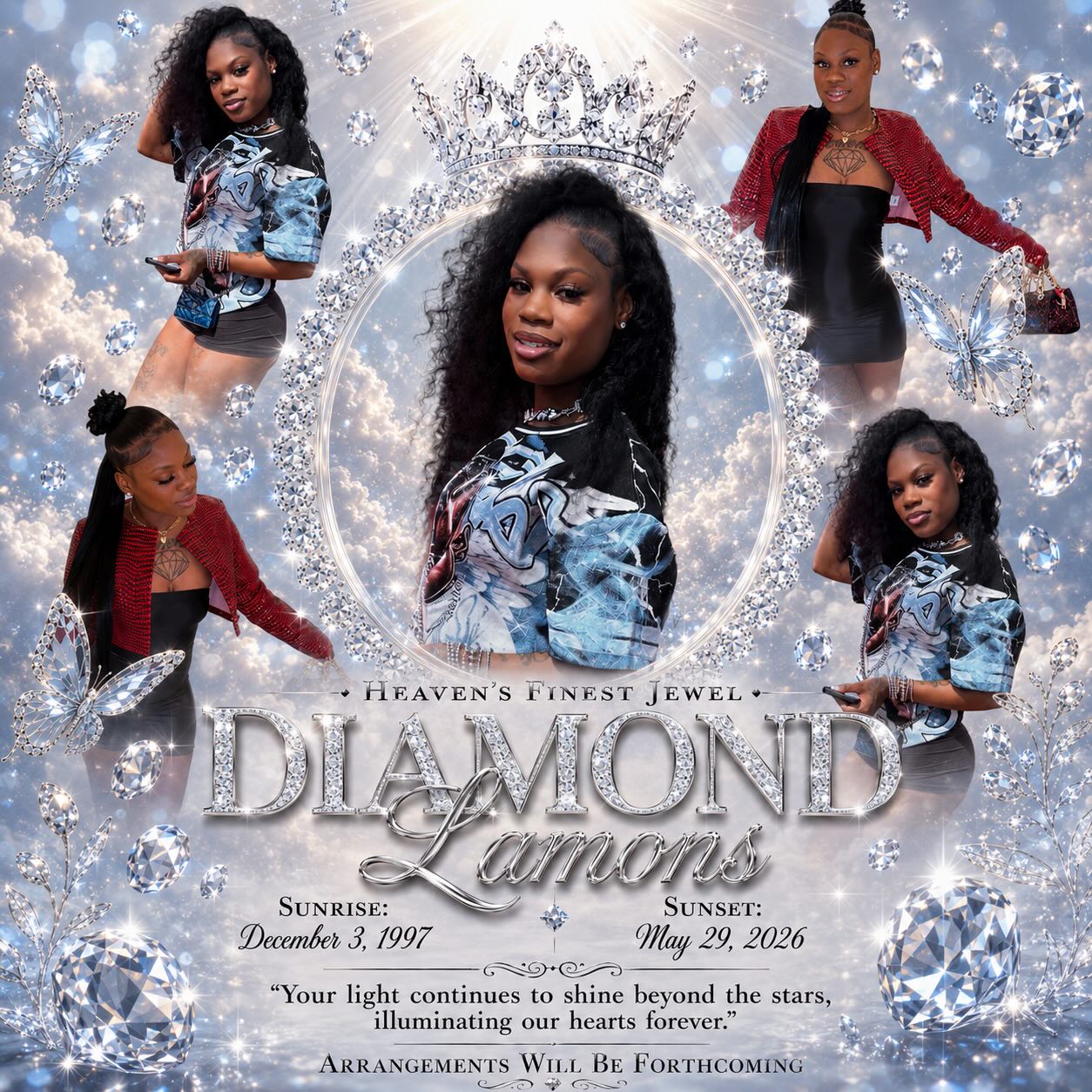 Diamond Lamons Washington DC Death
